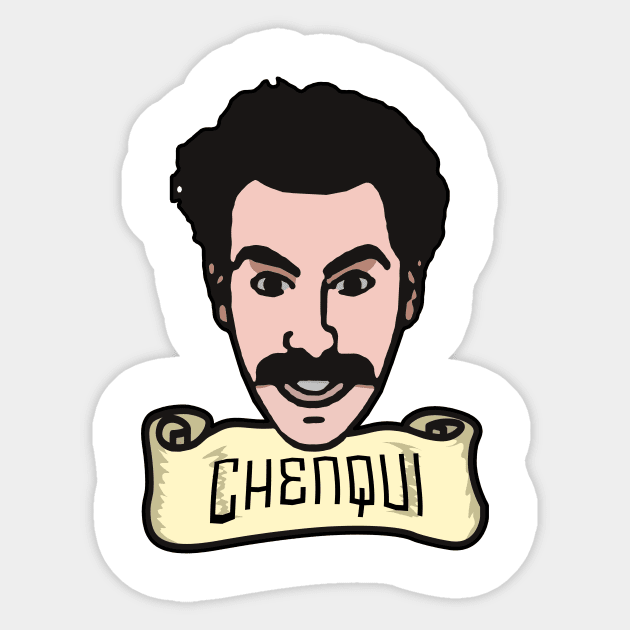 Chenqui Sticker by LordNeckbeard